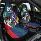 Custom Dragons-Cowboys Combine Storm-Warriors Car Seat Cover Sport Style Version 02