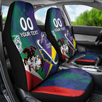 Custom Dragons-Cowboys Combine Storm-Warriors Car Seat Cover Sport Style Version 02