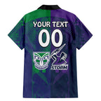Custom Dragons-Cowboys Combine Storm-Warriors Family Matching Mermaid Dress and Hawaiian Shirt Sport Style Version 02