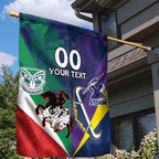 Custom Dragons-Cowboys Combine Storm-Warriors Garden Flag Sport Style Version 02