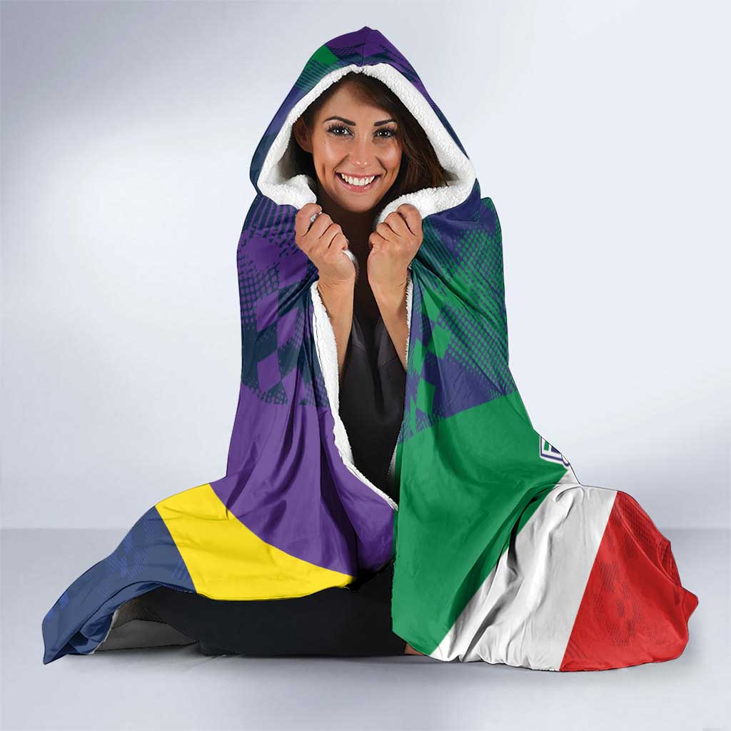 Custom Dragons-Cowboys Combine Storm-Warriors Hooded Blanket Sport Style Version 02