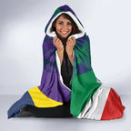 Custom Dragons-Cowboys Combine Storm-Warriors Hooded Blanket Sport Style Version 02
