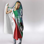 Custom Dragons-Cowboys Combine Storm-Warriors Hooded Blanket Sport Style Version 02