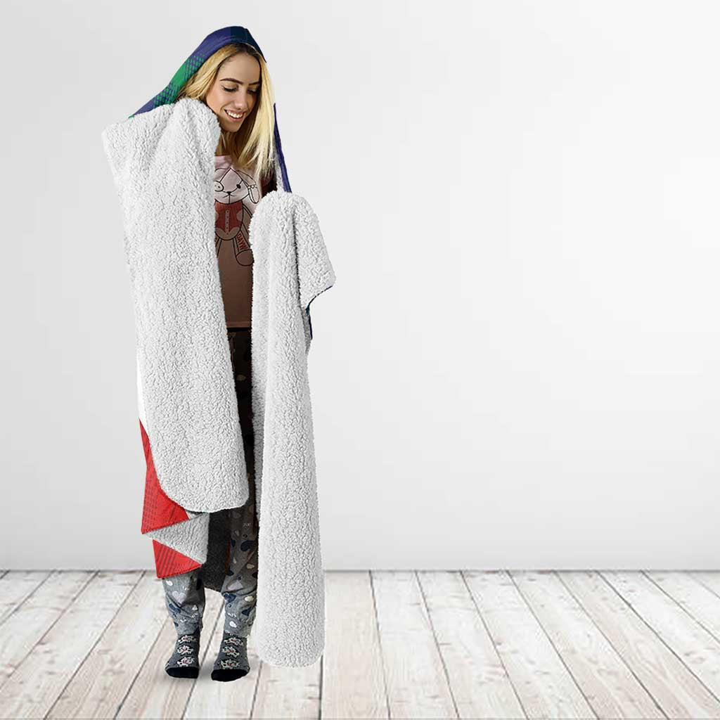 Custom Dragons-Cowboys Combine Storm-Warriors Hooded Blanket Sport Style Version 02