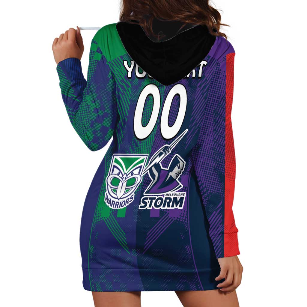 Custom Dragons-Cowboys Combine Storm-Warriors Hoodie Dress Sport Style Version 02