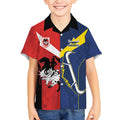 Custom Dragons-Cowboys Combine Storm-Warriors Kid Hawaiian Shirt Sport Style Version 02