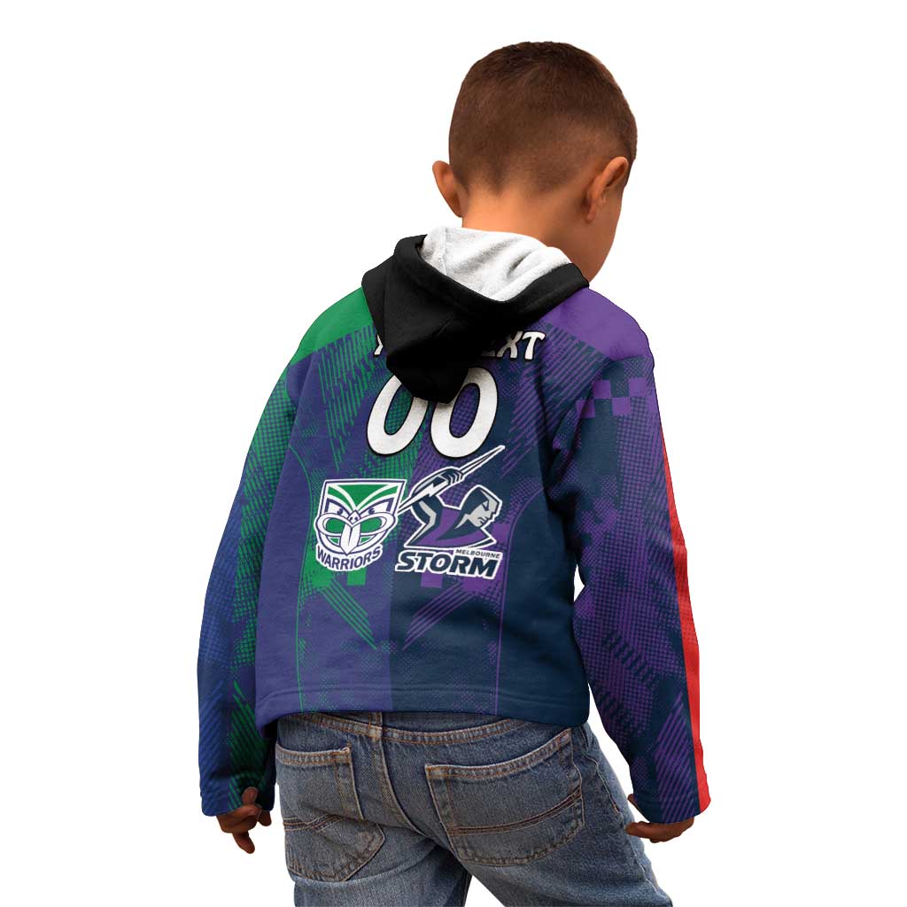 Custom Dragons-Cowboys Combine Storm-Warriors Kid Hoodie Sport Style Version 02