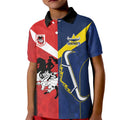 Custom Dragons-Cowboys Combine Storm-Warriors Kid Polo Shirt Sport Style Version 02