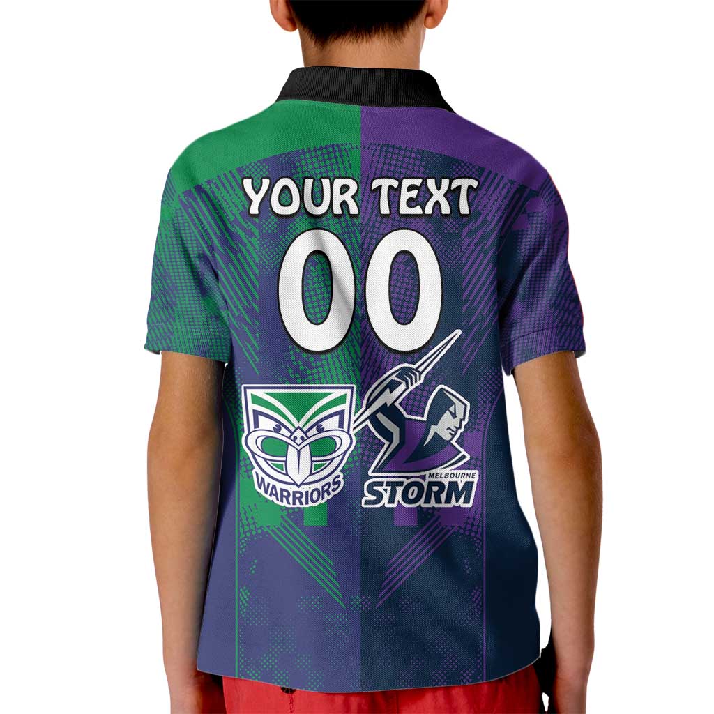 Custom Dragons-Cowboys Combine Storm-Warriors Kid Polo Shirt Sport Style Version 02
