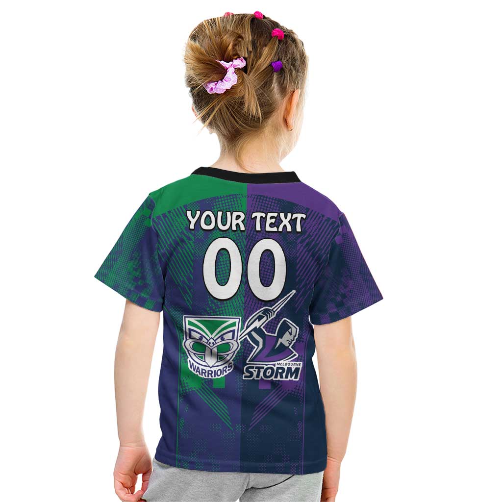 Custom Dragons-Cowboys Combine Storm-Warriors Kid T Shirt Sport Style Version 02
