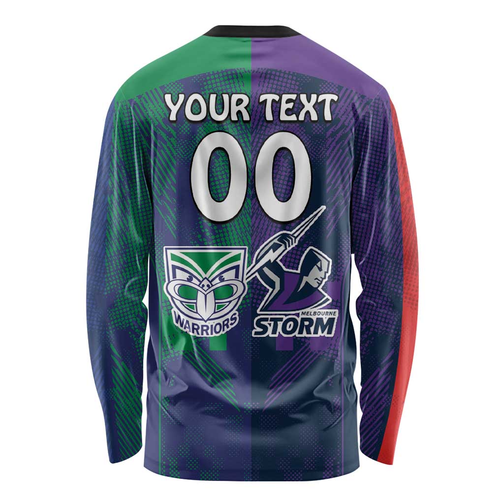 Custom Dragons-Cowboys Combine Storm-Warriors Long Sleeve Shirt Sport Style Version 02