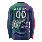 Custom Dragons-Cowboys Combine Storm-Warriors Long Sleeve Shirt Sport Style Version 02
