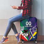 Custom Dragons-Cowboys Combine Storm-Warriors Luggage Cover Sport Style Version 02