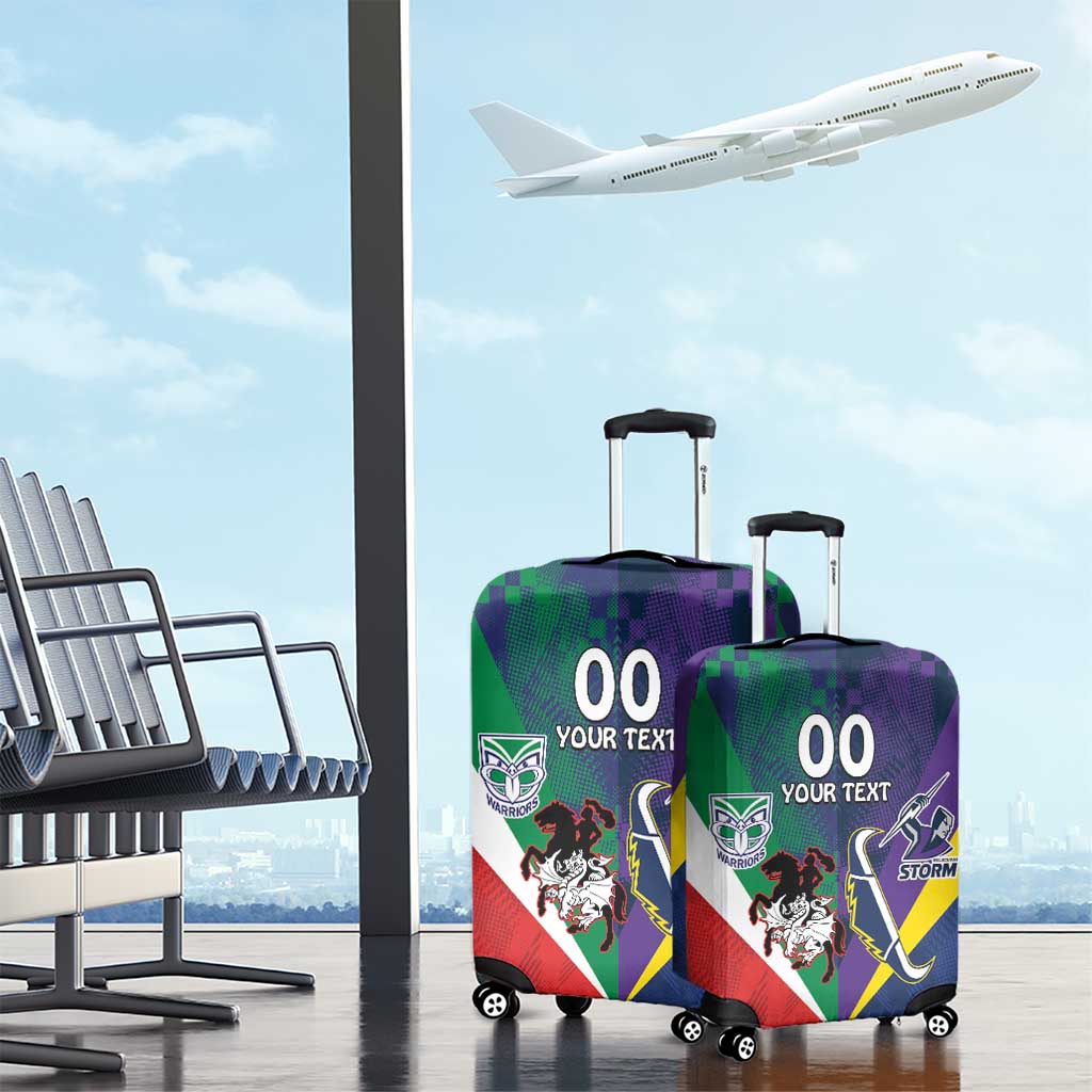 Custom Dragons-Cowboys Combine Storm-Warriors Luggage Cover Sport Style Version 02