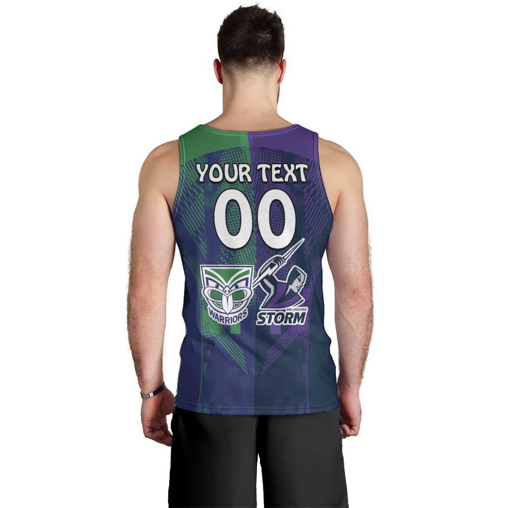 Custom Dragons-Cowboys Combine Storm-Warriors Men Tank Top Sport Style Version 02