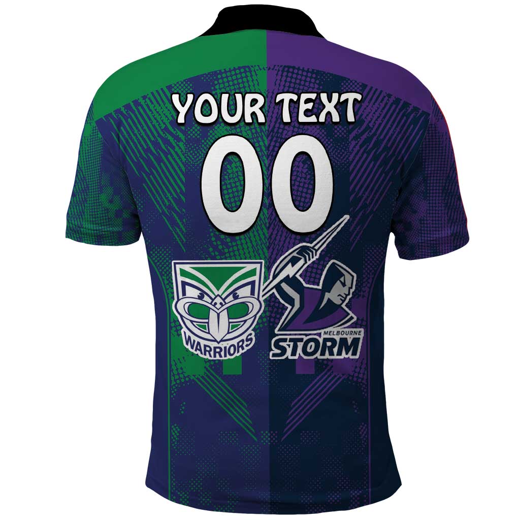 Custom Dragons-Cowboys Combine Storm-Warriors Polo Shirt Sport Style Version 02
