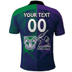 Custom Dragons-Cowboys Combine Storm-Warriors Polo Shirt Sport Style Version 02
