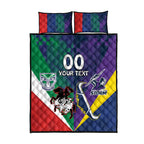 Custom Dragons-Cowboys Combine Storm-Warriors Quilt Bed Set Sport Style Version 02