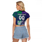Custom Dragons-Cowboys Combine Storm-Warriors Raglan Cropped T Shirt Sport Style Version 02