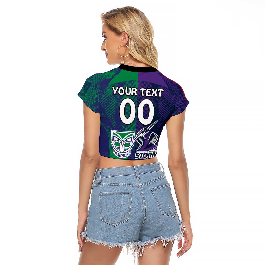 Custom Dragons-Cowboys Combine Storm-Warriors Raglan Cropped T Shirt Sport Style Version 02