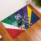 Custom Dragons-Cowboys Combine Storm-Warriors Rubber Doormat Sport Style Version 02