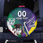 Custom Dragons-Cowboys Combine Storm-Warriors Spare Tire Cover Sport Style Version 02