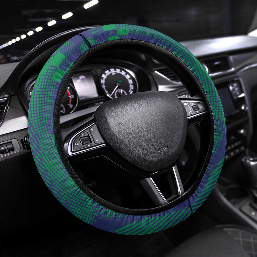 Dragons-Cowboys Combine Storm-Warriors Steering Wheel Cover Sport Style Version 02