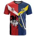 Custom Dragons-Cowboys Combine Storm-Warriors T Shirt Sport Style Version 02