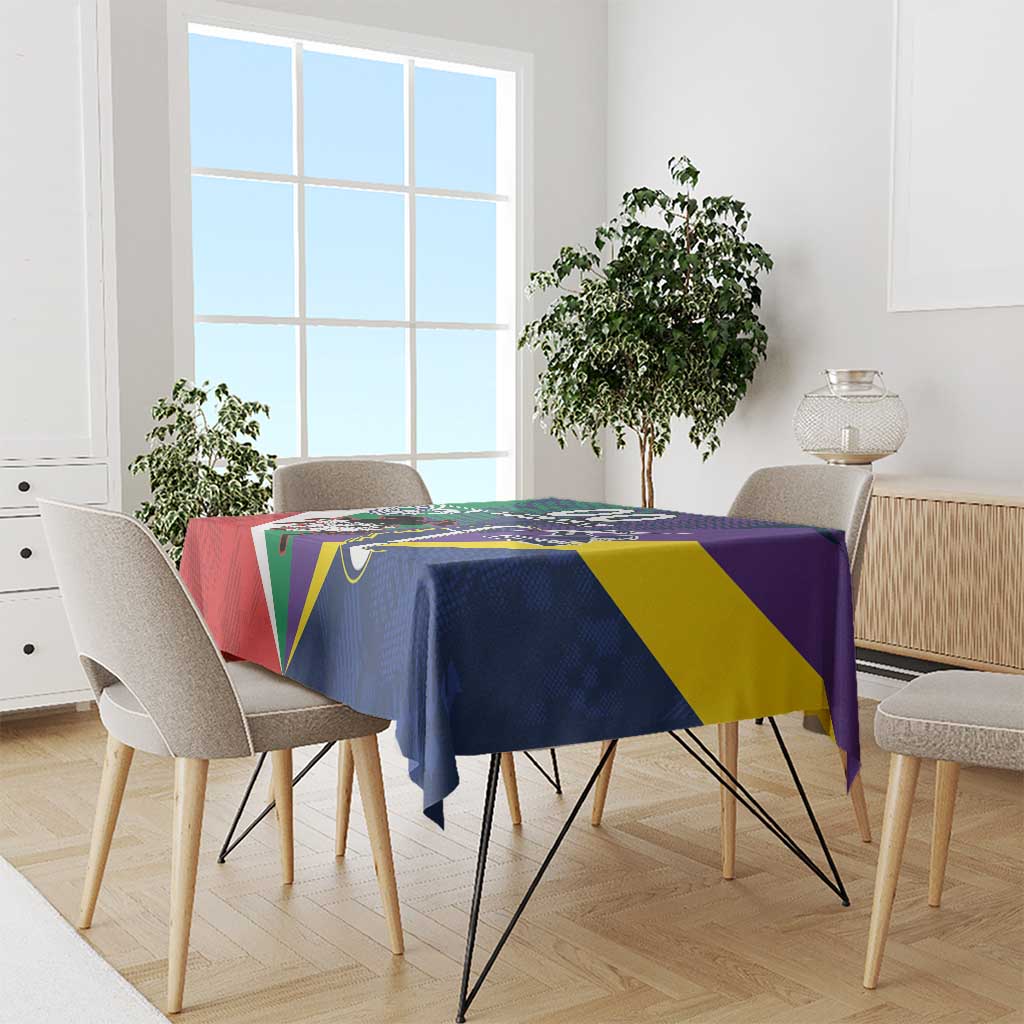 Custom Dragons-Cowboys Combine Storm-Warriors Tablecloth Sport Style Version 02