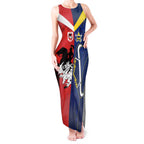 Custom Dragons-Cowboys Combine Storm-Warriors Tank Maxi Dress Sport Style Version 02
