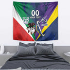 Custom Dragons-Cowboys Combine Storm-Warriors Tapestry Sport Style Version 02