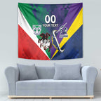 Custom Dragons-Cowboys Combine Storm-Warriors Tapestry Sport Style Version 02