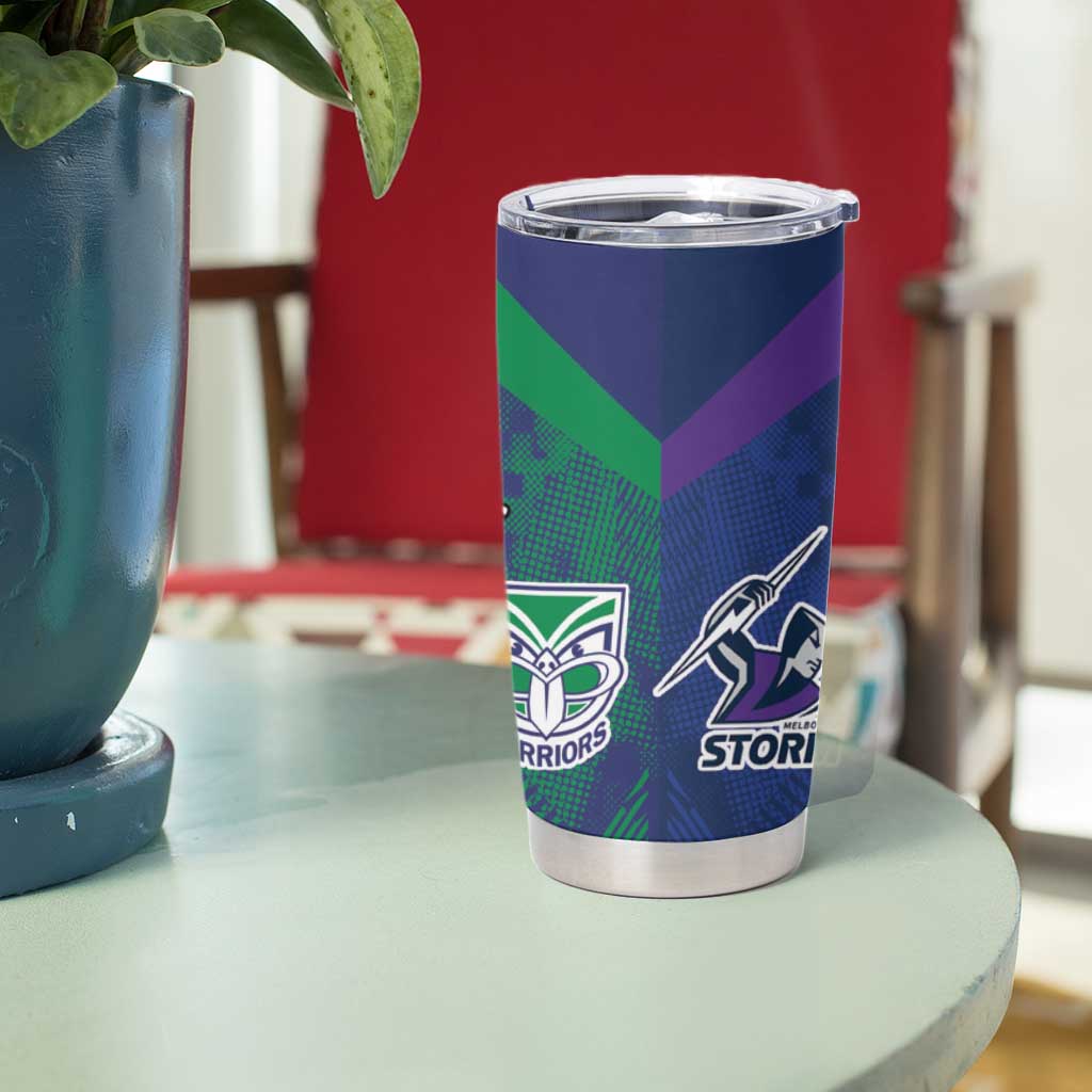 Custom Dragons-Cowboys Combine Storm-Warriors Tumbler Cup Sport Style Version 02