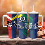 Custom Dragons-Cowboys Combine Storm-Warriors Tumbler With Handle Sport Style Version 02