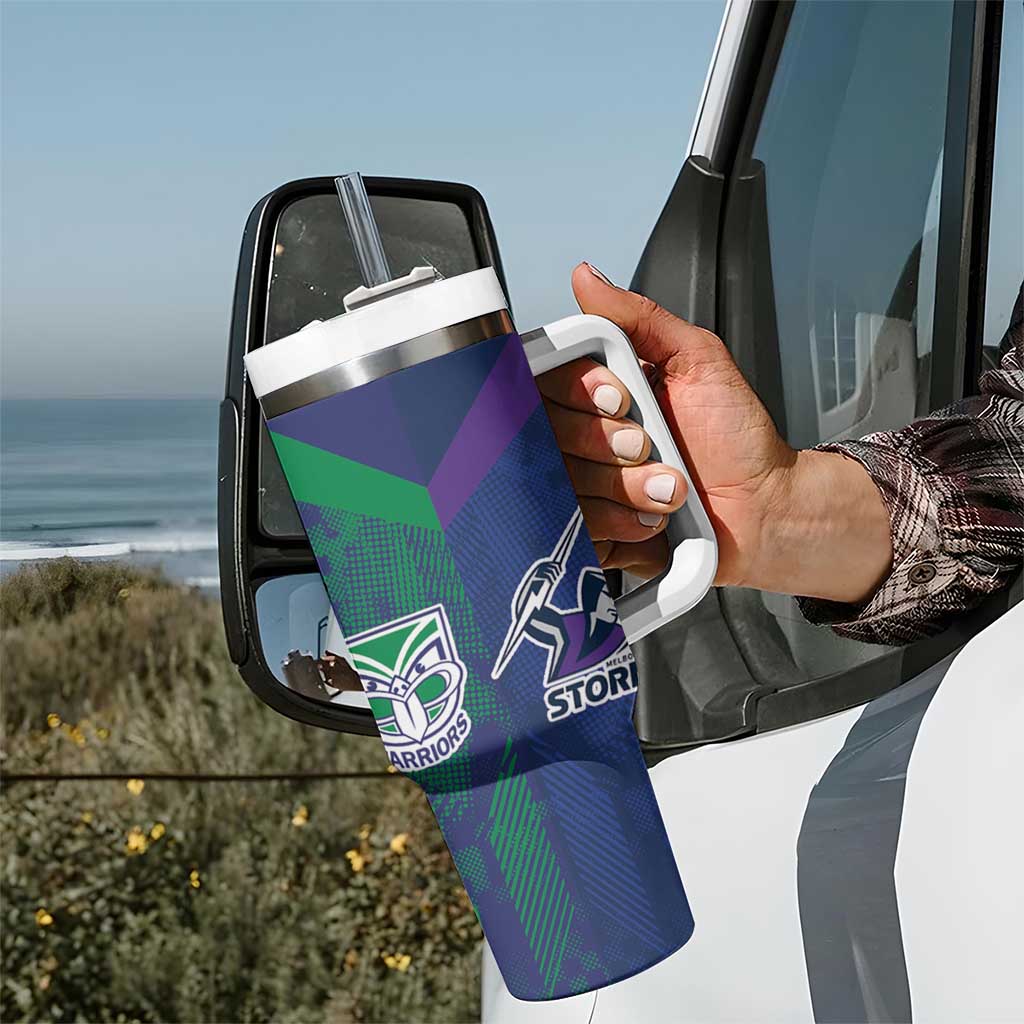 Custom Dragons-Cowboys Combine Storm-Warriors Tumbler With Handle Sport Style Version 02