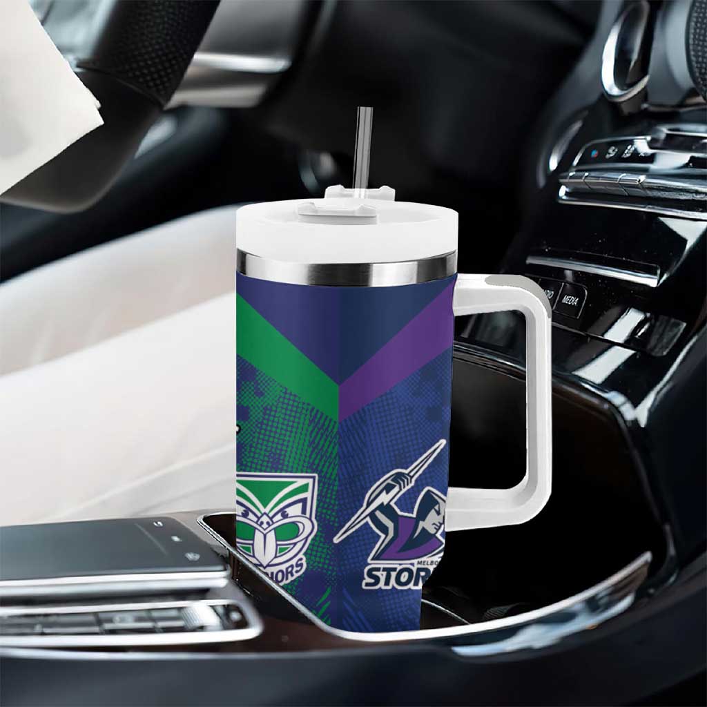 Custom Dragons-Cowboys Combine Storm-Warriors Tumbler With Handle Sport Style Version 02