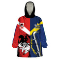 Custom Dragons-Cowboys Combine Storm-Warriors Wearable Blanket Hoodie Sport Style Version 02