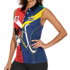 Custom Dragons-Cowboys Combine Storm-Warriors Women Sleeveless Polo Shirt Sport Style Version 02