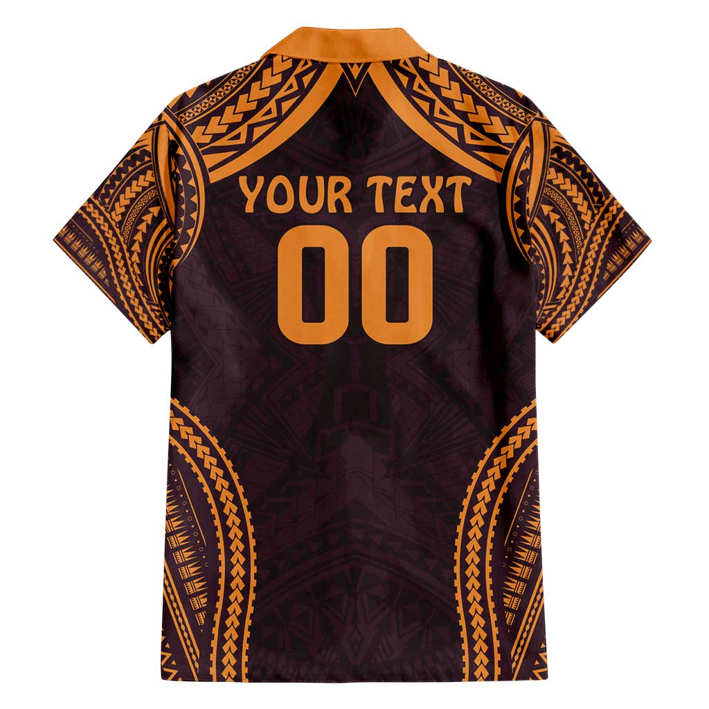 Custom Broncos Rugby Family Matching Off Shoulder Maxi Dress and Hawaiian Shirt With Polynesian Style