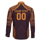 Custom Broncos Rugby Family Matching Puletasi and Hawaiian Shirt With Polynesian Style