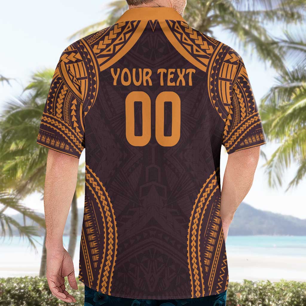 Custom Broncos Rugby Hawaiian Shirt With Polynesian Style