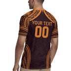 Custom Broncos Rugby Rugby Jersey With Polynesian Style
