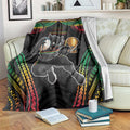 Custom Panthers Champion Grand Final 2024 Blanket With Polynesian Style