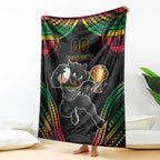 Custom Panthers Champion Grand Final 2024 Blanket With Polynesian Style