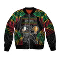 Custom Panthers Champion Grand Final 2024 Bomber Jacket With Polynesian Style