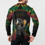 Custom Panthers Champion Grand Final 2024 Button Sweatshirt With Polynesian Style