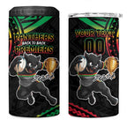 Custom Panthers Champion Grand Final 2024 4 in 1 Can Cooler Tumbler With Polynesian Style