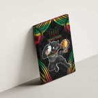 Custom Panthers Champion Grand Final 2024 Canvas Wall Art With Polynesian Style