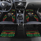 Custom Panthers Champion Grand Final 2024 Car Mats With Polynesian Style