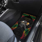 Custom Panthers Champion Grand Final 2024 Car Mats With Polynesian Style